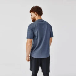 Kalenji T-shirt Respirant Homme - Soft Gris Bleu -CourseKalenji t shirt respirant homme soft gris bleu 2
