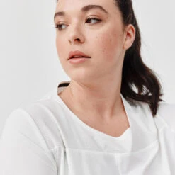 Kalenji T-shirt Respirant Running Femme - Dry+ Breath Blanc -CourseKalenji t shirt respirant running femme dry breath blanc 3