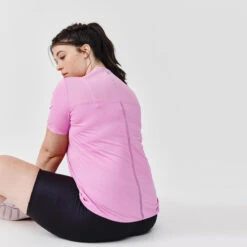 Kalenji T-shirt Respirant Running Femme - Dry+ Breath Rose 12 Kalenji T-shirt Respirant Running Femme - Dry+ Breath Rose -CourseKalenji t shirt respirant running femme dry breath rose 4