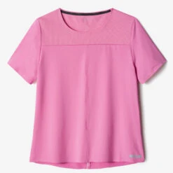 Kalenji T-shirt Respirant Running Femme - Dry+ Breath Rose 13 Kalenji T-shirt Respirant Running Femme - Dry+ Breath Rose -CourseKalenji t shirt respirant running femme dry breath rose 5