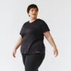 Kalenji T-shirt Respirant Running Femme (grande Taille) - Dry Noir -CourseKalenji t shirt respirant running femme grande taille dry noir