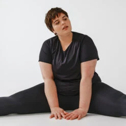 Kalenji T-shirt Respirant Running Femme (grande Taille) - Dry Noir -CourseKalenji t shirt respirant running femme grande taille dry noir 4