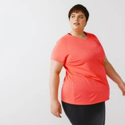 Kalenji T-shirt Respirant Running Femme (grande Taille) - Dry Rose