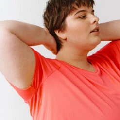 Kalenji T-shirt Respirant Running Femme (grande Taille) - Dry Rose -CourseKalenji t shirt respirant running femme grande taille dry rose 3