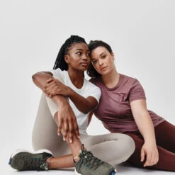 Kalenji T-shirt Running Doux Et Respirant Femme - Soft Blanc -CourseKalenji t shirt running doux et respirant femme soft blanc 4