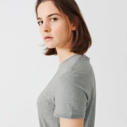 Kalenji T-shirt Running Doux Et Respirant Femme - Soft Kaki -CourseKalenji t shirt running doux et respirant femme soft kaki 3