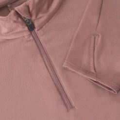 Kalenji T-shirt Running Manches Longues 1/2 Zip Femme - Dry+ Violet -CourseKalenji t shirt running manches longues 12 zip femme dry violet 6