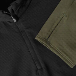 Kalenji T-shirt Running Manches Longues Chaud Homme - Warm 500 Khaki -CourseKalenji t shirt running manches longues chaud homme warm 500 noir 6