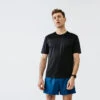 Kalenji T-shirt Running Respirant Et Ventilé Homme - Dry+ Breath Noir -CourseKalenji t shirt running respirant et ventile homme dry breath noir