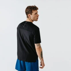 Kalenji T-shirt Running Respirant Et Ventilé Homme - Dry+ Breath Noir -CourseKalenji t shirt running respirant et ventile homme dry breath noir 2