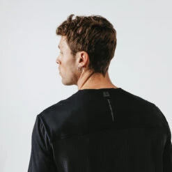 Kalenji T-shirt Running Respirant Et Ventilé Homme - Dry+ Breath Noir -CourseKalenji t shirt running respirant et ventile homme dry breath noir 7