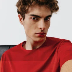 Kalenji T-shirt Running Respirant Et Ventilé Homme - Dry+ Breath Rouge Brique -CourseKalenji t shirt running respirant et ventile homme dry breath rouge brique 3