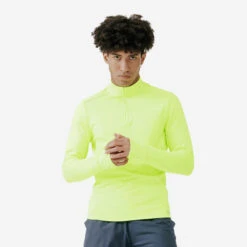 Kalenji T-shirt Running Visibilité Manches Longues Chaud Homme - Warm Day Visibility -CourseKalenji t shirt running visibilite manches longues chaud homme warm day visibility 2