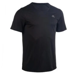 Kalenji Tee Shirt Athlétisme Homme Club Personnalisable Noir