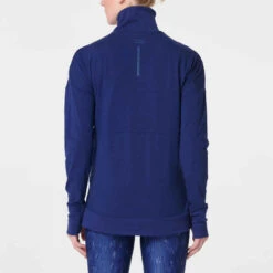 Kalenji T-SHIRT MANCHES LONGUES FEMME DE RUNNING RUN DRY+ BLEU -CourseKalenji tee shirt manches longues running run dry feel gris carbone femme 5