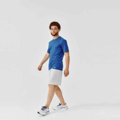 Kalenji T-shirt Running Respirant Homme - Dry+ Bleu Foncé -CourseKalenji tee shirt running run dry blanc casse homme 4
