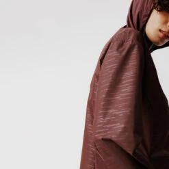 Kalenji Veste à Capuche Running Déperlante Femme - Rain Marron -CourseKalenji veste a capuche running deperlante femme rain marron 7