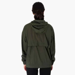 Kalenji Veste Running Coupe Vent Femme - Wind Breath Kaki -CourseKalenji veste coupe vent femme de running kaki 7