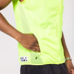 Kalenji VESTE COUPE-VENT SANS MANCHE RUN 100 HOMME VISIBILITE -CourseKalenji veste coupe vent sans manche run 100 homme visibilite 3