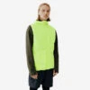 VESTE COUPE VENT SANS MANCHES DE RUNNING HOMME KALENJI RUN WIND JAUNE FLUO -CourseKalenji veste coupe vent sans manches de running homme kalenji run wind jaune fluo