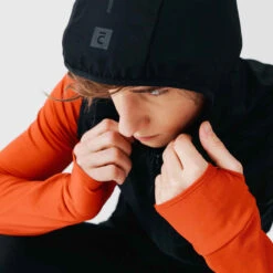 VESTE COUPE VENT SANS MANCHE DE RUNNING HOMME KALENJI RUN WIND NOIR -CourseKalenji veste coupe vent sans manches de running homme kalenji run wind noir 4