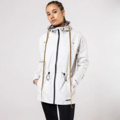 Kalenji VESTE RAIN RUN 500 FEMME BEIGE -CourseKalenji veste rain run 500 femme beige 4