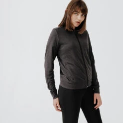 Kalenji Veste Respirante Running Femme - Dry Noir -CourseKalenji veste respirante running femme dry noir 3