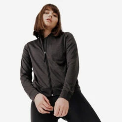 Kalenji Veste Respirante Running Femme - Dry Noir -CourseKalenji veste respirante running femme dry noir 4