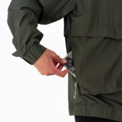 Kalenji Veste Running Coupe Vent Femme - Wind Breath Kaki -CourseKalenji veste running coupe vent femme wind breath kaki 2