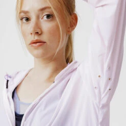 Kalenji Veste Running Coupe Vent Femme - Wind Breath Mauve -CourseKalenji veste running coupe vent femme wind breath mauve 4