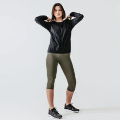 Kalenji Veste Running Coupe Vent Femme - Wind Noir -CourseKalenji veste running coupe vent femme wind noir 2