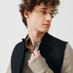 VESTE SANS MANCHE DE RUNNING HOMME KALENJI WARM + NOIR -CourseKalenji veste sans manche de running homme kalenji warm noir 4